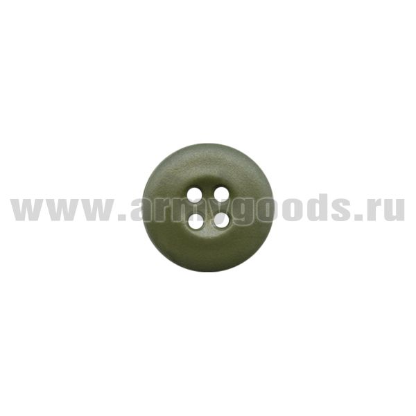 Пуговица пласт. НАТО 17 мм хаки