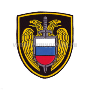 Шеврон пластизолевый ФСО (черн.)
