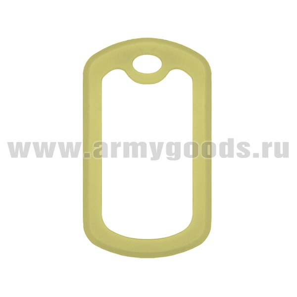 Резинка для жетонов желтая (светящ. в темноте)