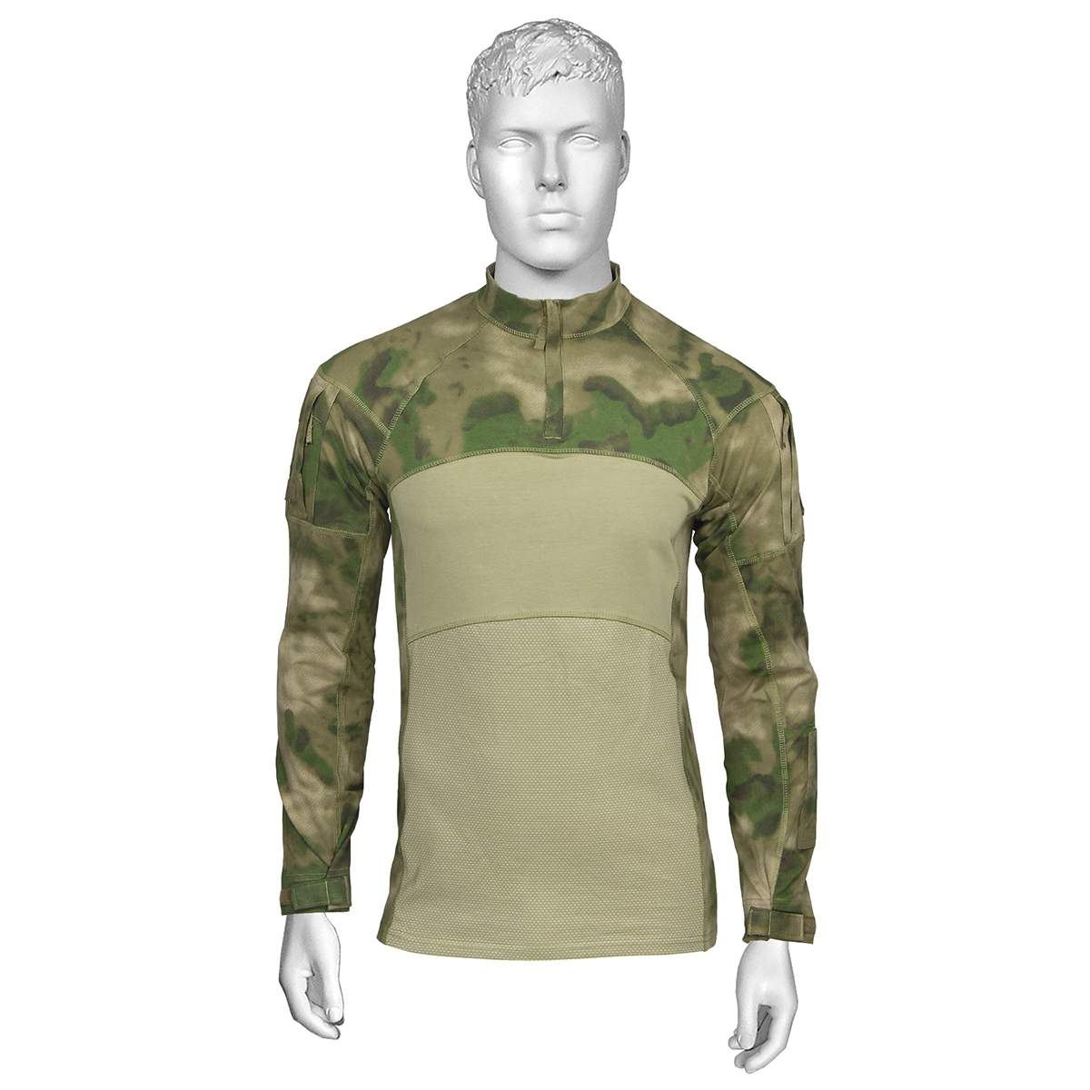 Рубашка тактическая "Комбат" дл/рук "мох" (A-TACS FG)
