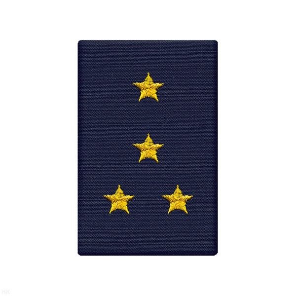 Ф/пог. Полиция темно-синие (ткань Rip-Stop) вышит. (капитан)