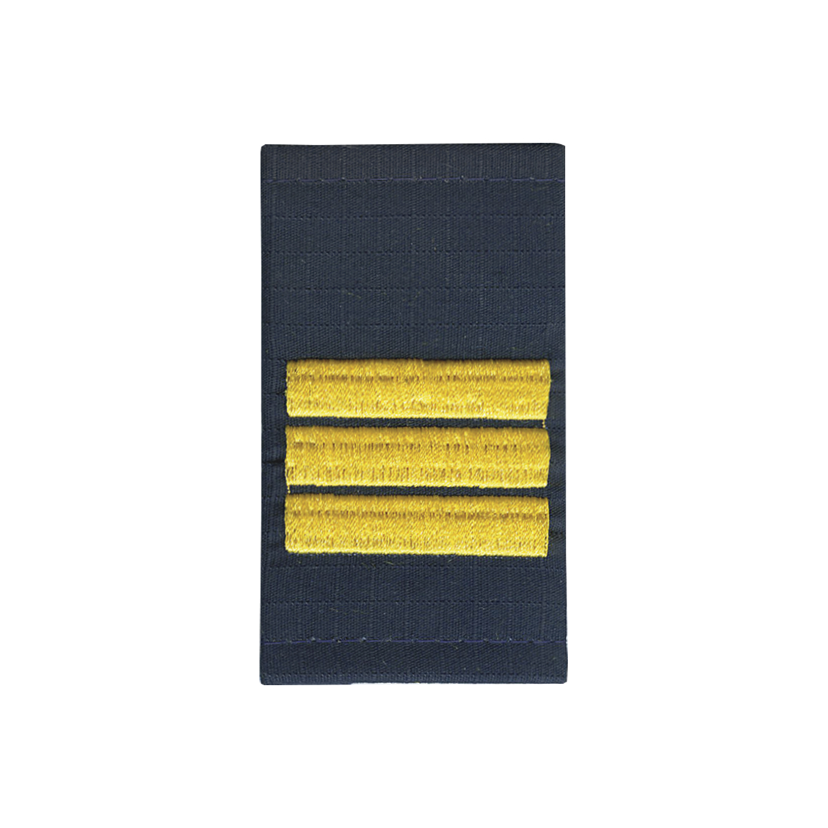 Ф/пог. Полиция темно-синие (ткань Rip-Stop) вышит. желт. (сержант) на липучке (пластик)