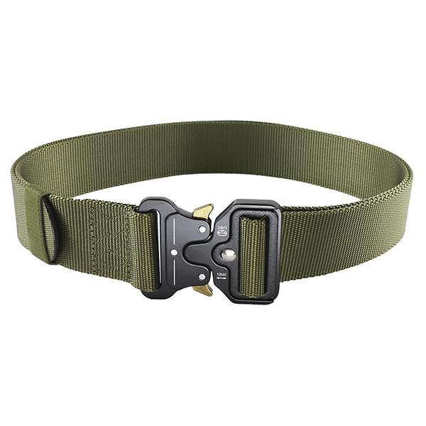 Ремень тактический (ширина 43 мм) оливковый с мет. пряжкой