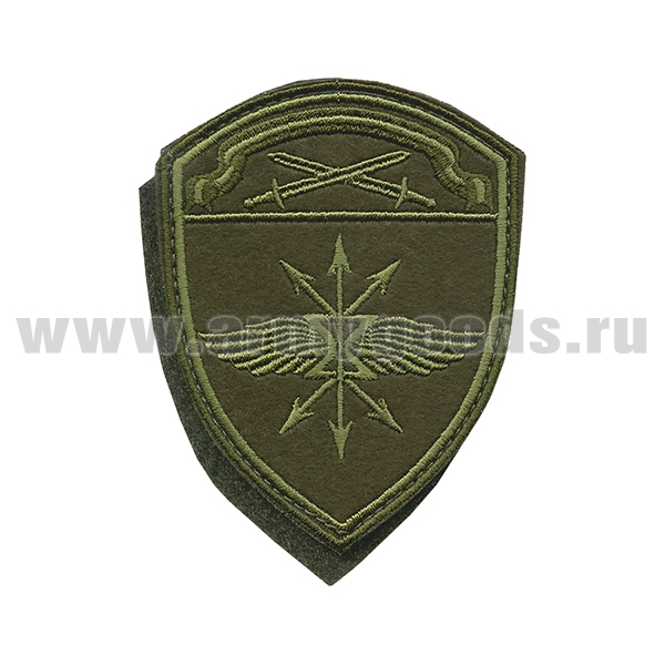 Шеврон вышит. Росгвардия Северо-Западный ВО (В/ч связи) полевой на липучке