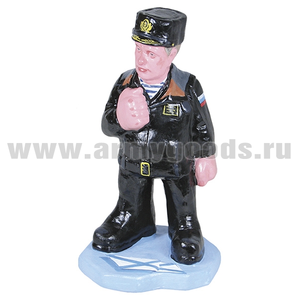 Фигурка гипсовая Старший офицер ВМФ (подводник)