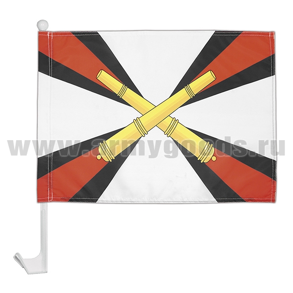 Флажок на автомобильном флагштоке РВиА