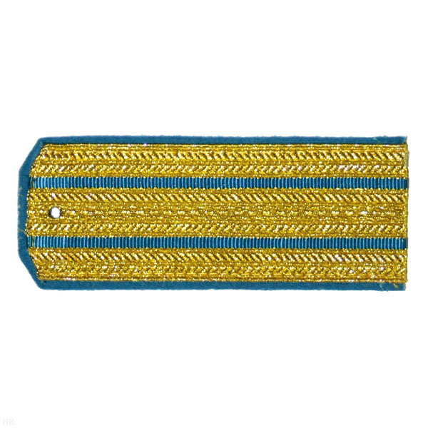 Погоны парад. зол. мет. 2 голуб. пр.