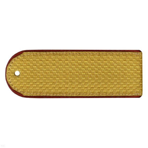 Погоны парад. зол. мет. ФСИН краповый кант