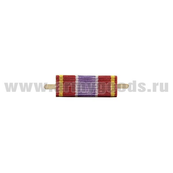 ВОП с лентой к медали Ветеран уголовно-исполнительной системы России (узкая)