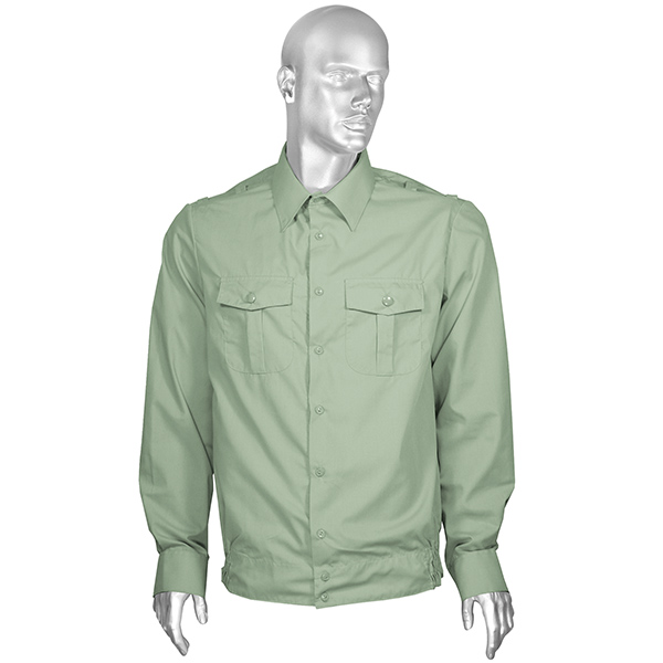 Рубашка мужская (длинный рукав) оливковая ФССП