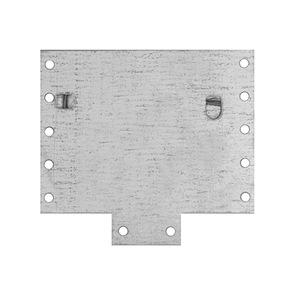 Основа под орденские планки (высота 12 мм, 3 награды в ряд, ст/обр, на булавке) №16