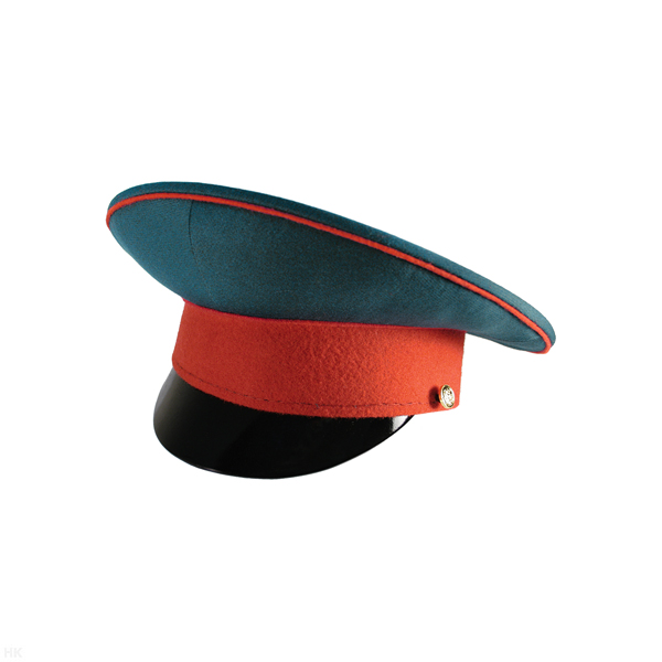 Фуражка простая нов/обр ВС парад. ("морская волна" с красным околышем)