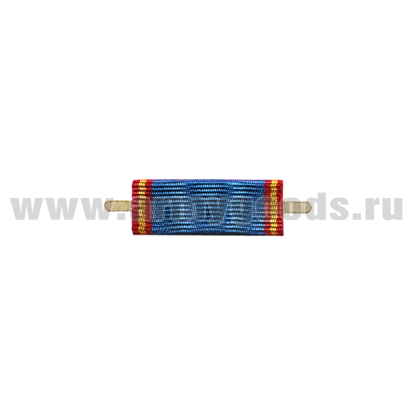 ВОП с лентой к медали За безупречную службу в МВД России (узкая)