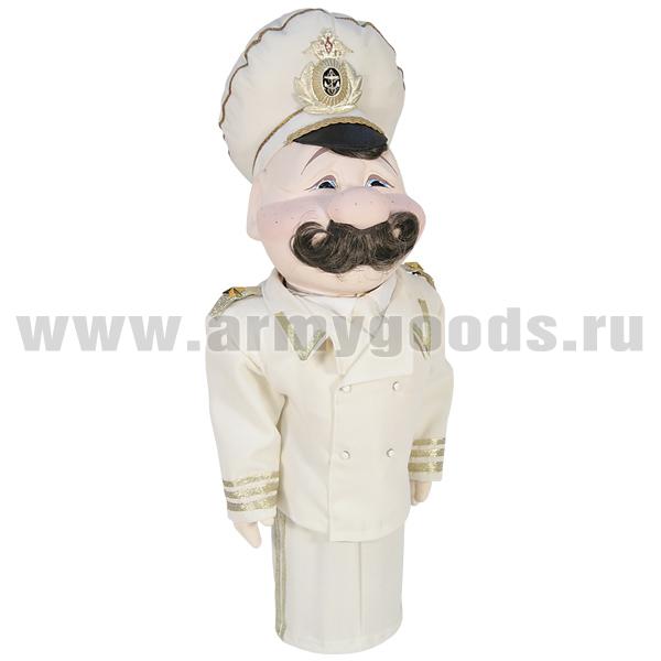 Кукла под бутылку (высота 52 см) ВМФ (в кремовой форме)