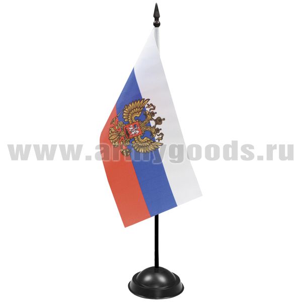 Флажок настол. на подставке (10х20 см) Главкома ВС РФ