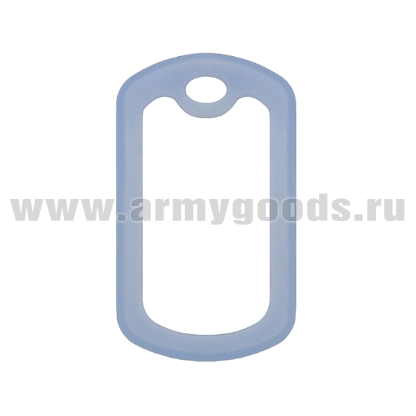 Резинка для жетонов голубая (светящ. в темноте)