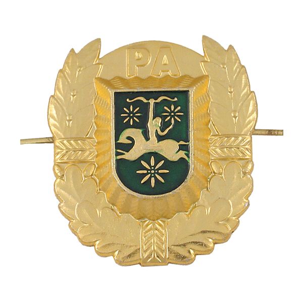 Кокарда мет. Республика Абхазия (бол.) зол.
