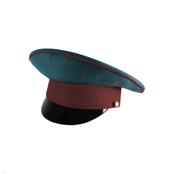 Фуражка простая нов/обр ВВ парад. ("морская волна" с краповым околышем)