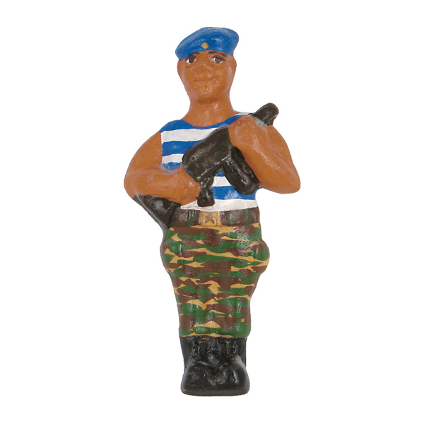 Магнит с керамической фигуркой ВДВ