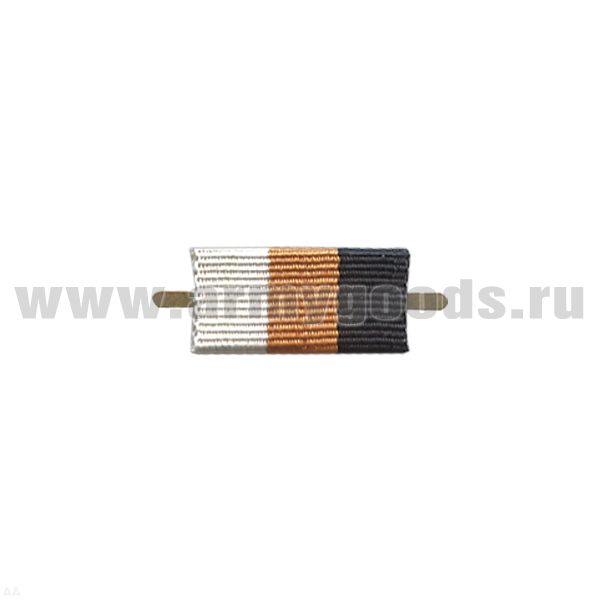 ВОП с лентой к медали Романовская (Имперская) широкая