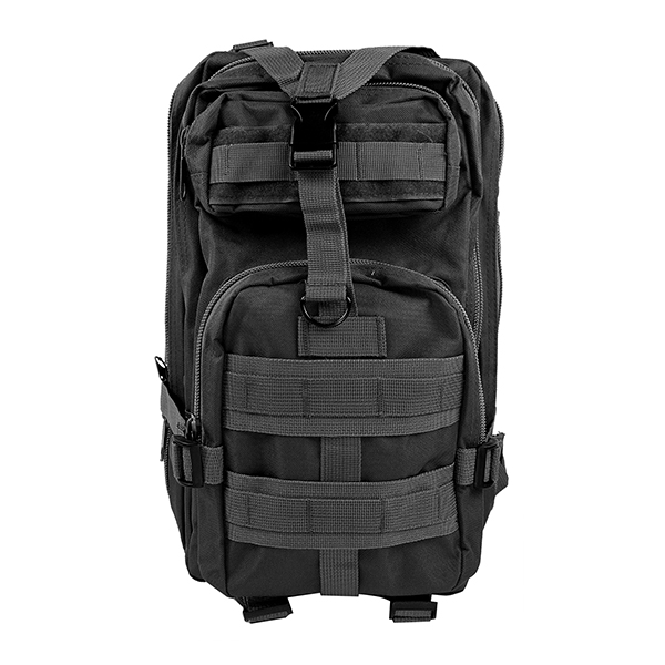 Рюкзак тактический Доктор (20 л, ширина - 25 см, глубина - 18 см, высота - 44 см) черный