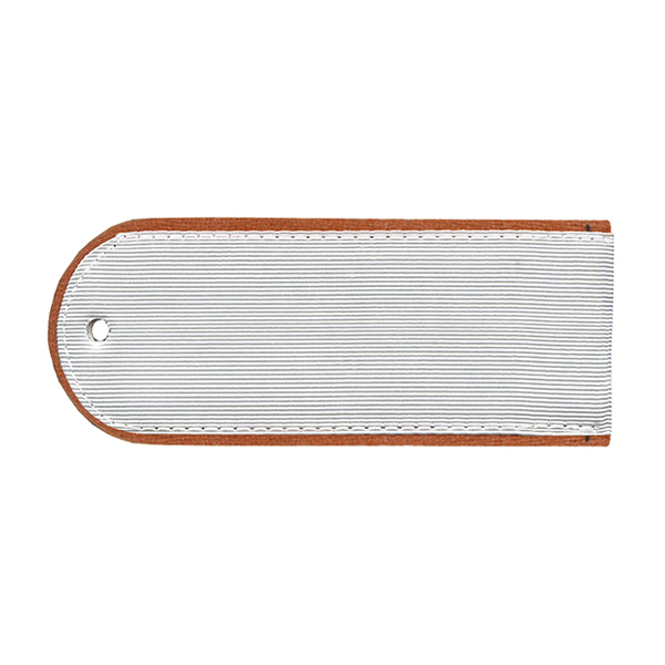 Погоны белые (оранж. кант) чистые (МЧС руб.) 12 см