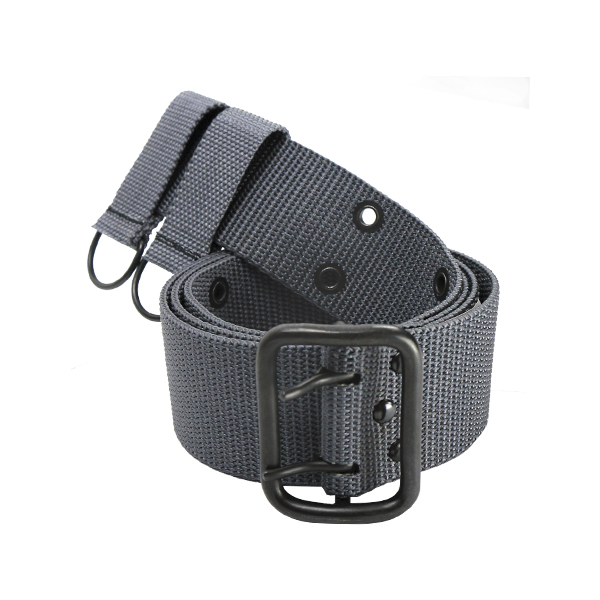 Ремень МО тесьма двухшпеньковый с мет. пряжкой (ТУ 858-6259-2013) серый
