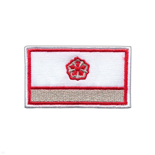 Нагрудный знак вышит. РЖД (белый) 1 галун 1 звезда