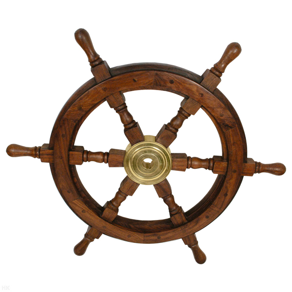 Штурвал корабельный (D колеса = 43-48 см)
