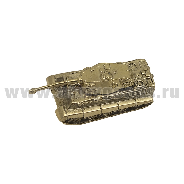 Фигурка мет. Танк Тигр 2 (длина 35 мм)