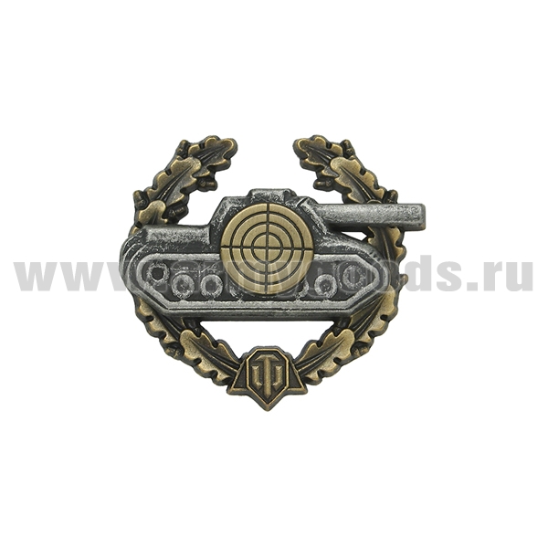 Значок мет. World of Tanks (Снайпер)