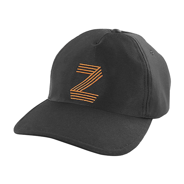 Бейсболка черная вышитая Z (гвардейск. выш.) маломерка