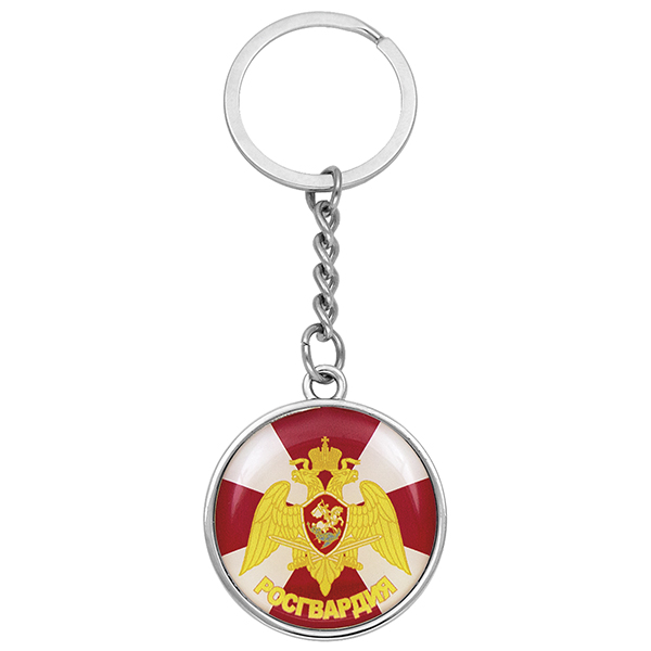 Брелок мет. со смолой Росгвардия
