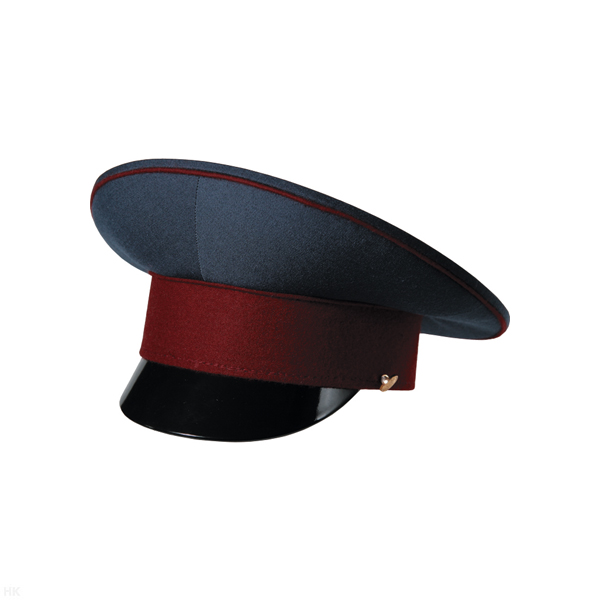 Фуражка простая ФСИН серо-синяя с краповым кантом