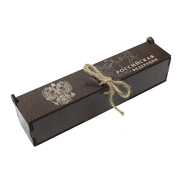 Футляр подарочный деревянный для шариковой ручки (РФ)