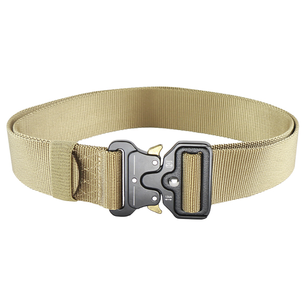 Ремень тактический (ширина 43 мм) бежевый с мет. пряжкой