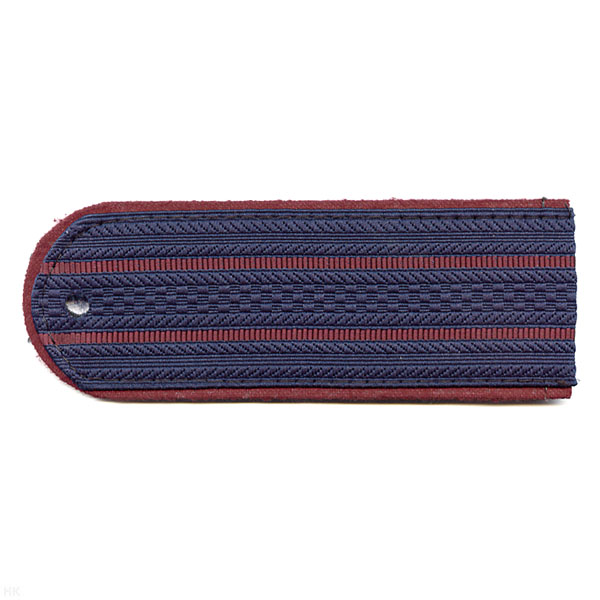 Погоны серо-синие (крап. кант) 2 крап. пр. (ФСИН на китель) пластик