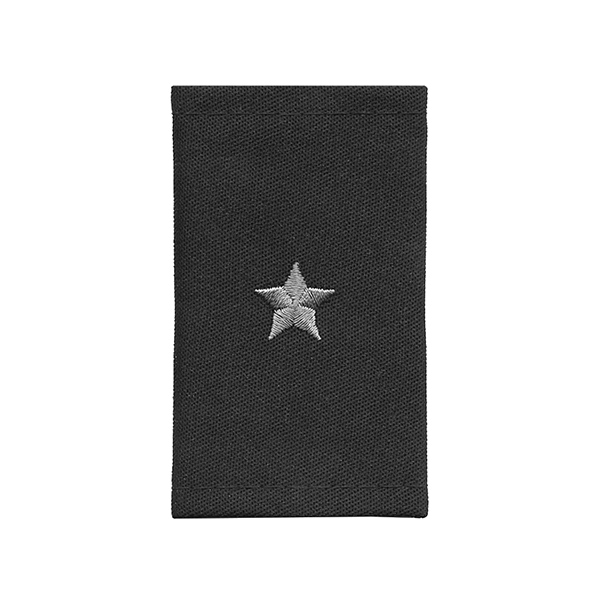 Ф/пог. черные вышит. серым (майор)