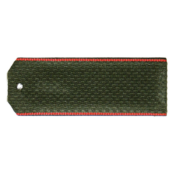Погоны оливк. красн. кант (на пластике)