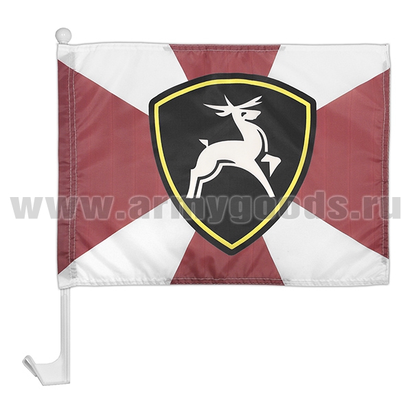 Флажок на автомобильном флагштоке ВВ Олень
