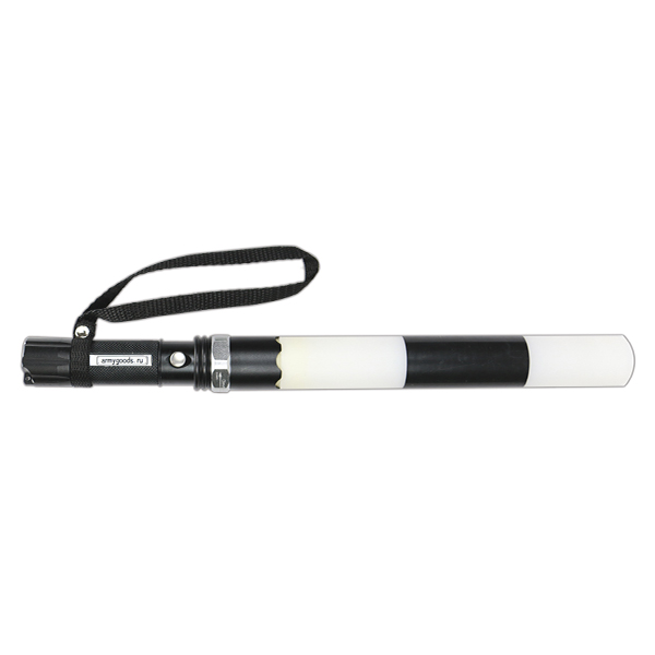 Жезл полосатый аккумуляторный Сапфир (зарядное устройство в комплекте) 3 режима