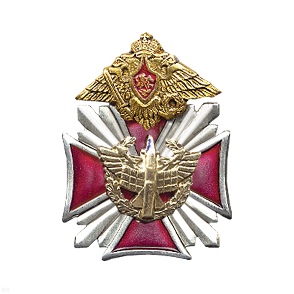 Значок мет. ПВО (серия Стальной крест)