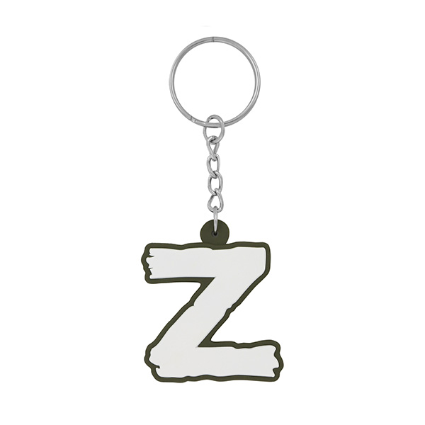 Брелок пластизол. Z (буква)