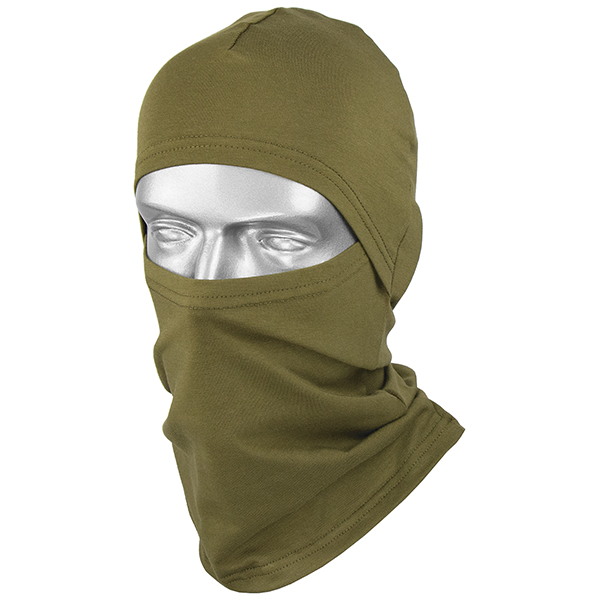 Подшлемник для военнослужащих хаки (хлопок 94%, лайкра 6%)