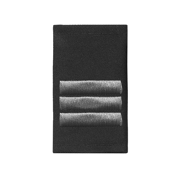 Ф/пог. черные вышит. серым (сержант)