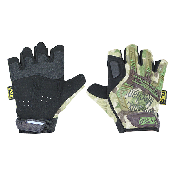 Перчатки с обр/пал тактические Mechanix Wear M-Pact с накладками из термопластичной резины "мультикам"