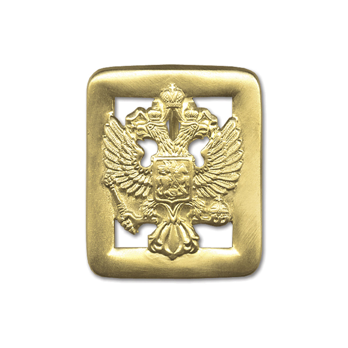 Пряжка генеральская Орел РФ с просечками