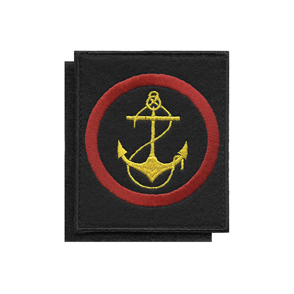 Шеврон вышит. Штат МП на липучке (приказ № 300 от 22.06.2015)