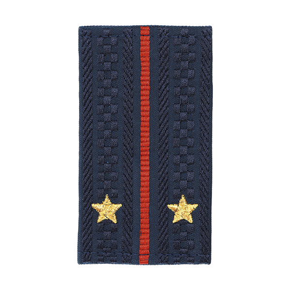 Ф/пог. Полиция темно-синие вышит. (лейтенант) приказ № 777 от 17.11.20