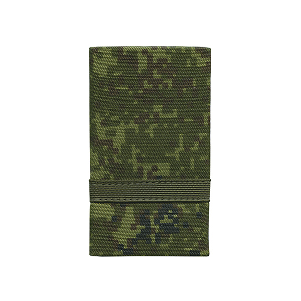 Ф/пог. русская цифра с нашит. текстильным галуном оливк. (ефрейтор) на липучке (пластик)